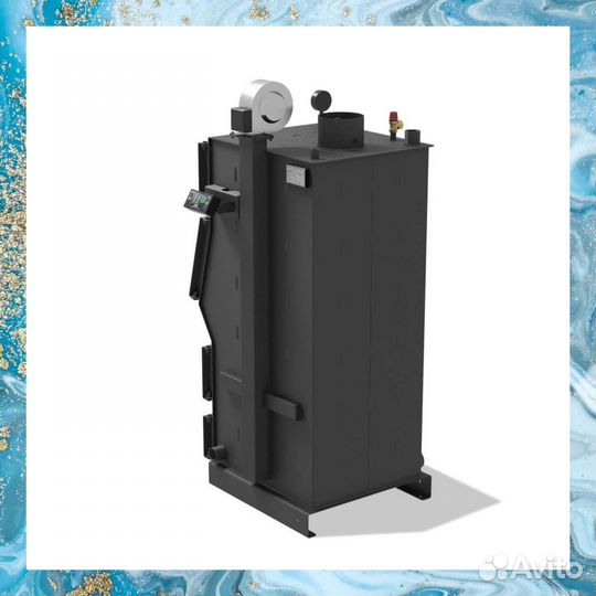 Котел твердотопливный длительного горения