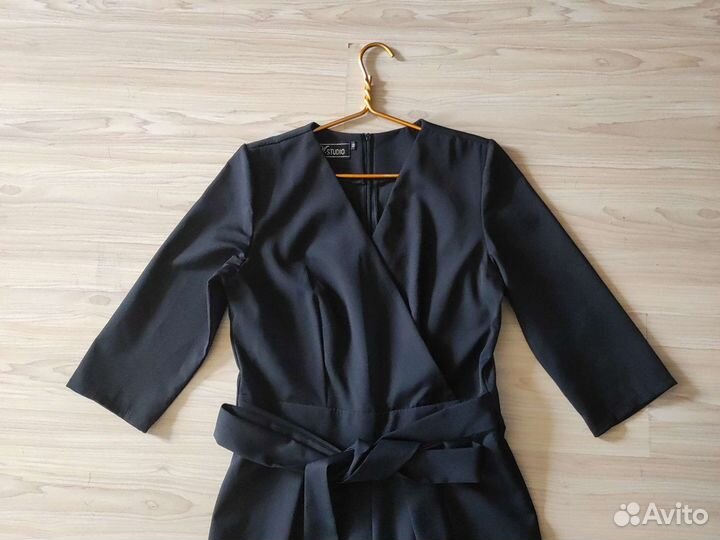 Комбинезон женский летний черный 46р