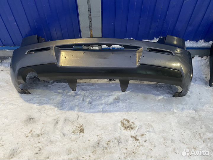 Задний бампер mazda 3 bk хэтчбек