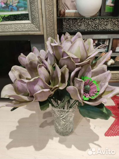 Цветок ручной работы