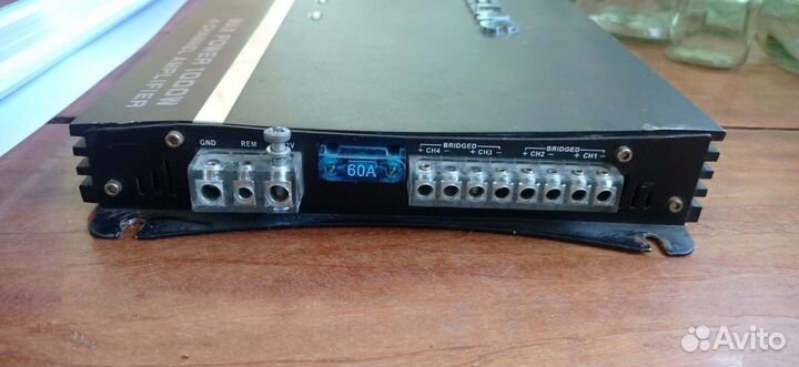 Усилитель 4х канальный бу