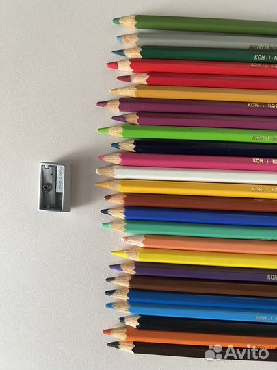 Проф. карандаши акварельные Mondeluz +точилка