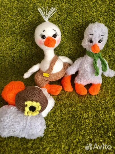 Авторские вязаные игрушки