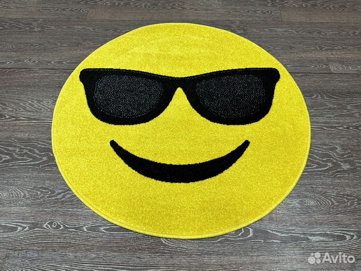 Коврик детский, смайлик 1х1м