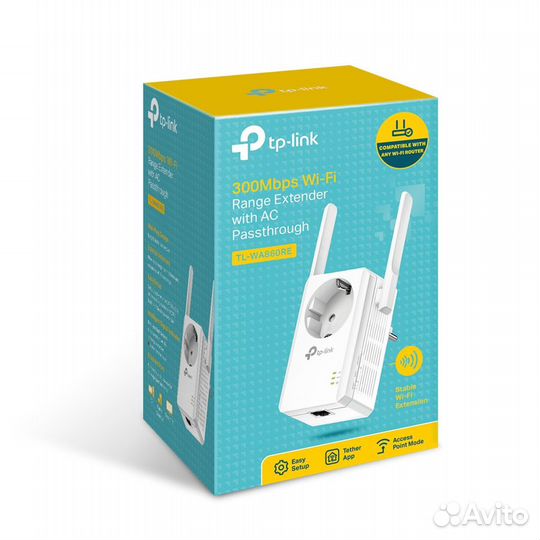 Усилитель WiFi с розеткой TP-Link TL-WA860RE