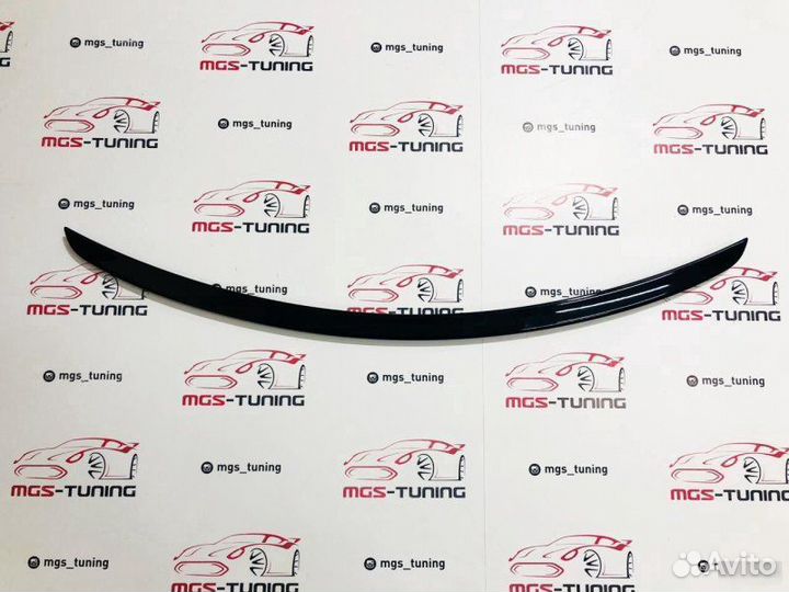 Cпойлер на Mercedes CLS w219 Черный (Тайвань)