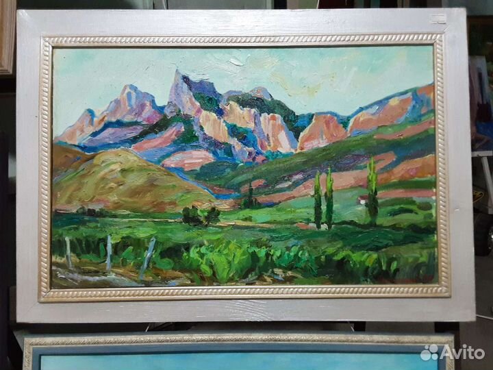 Картина маслом на холсте пейзаж