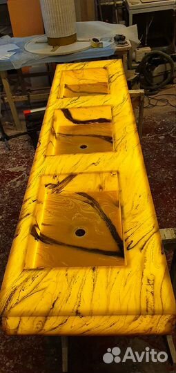 Производим раковины из искусственного оникса