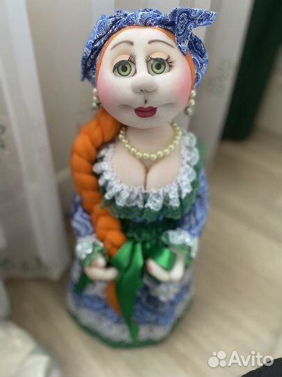 Кукла грелка на чайник