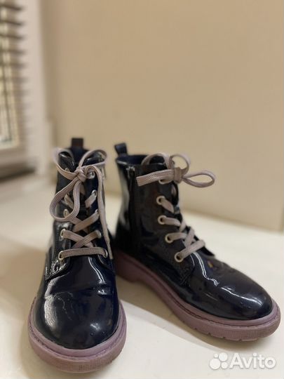 Ботинки для девочки утепленные 29 осень-весна