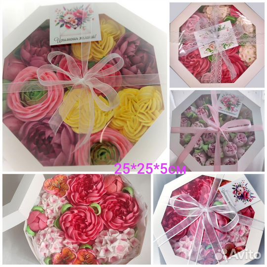 Сладкий подарок из зефира