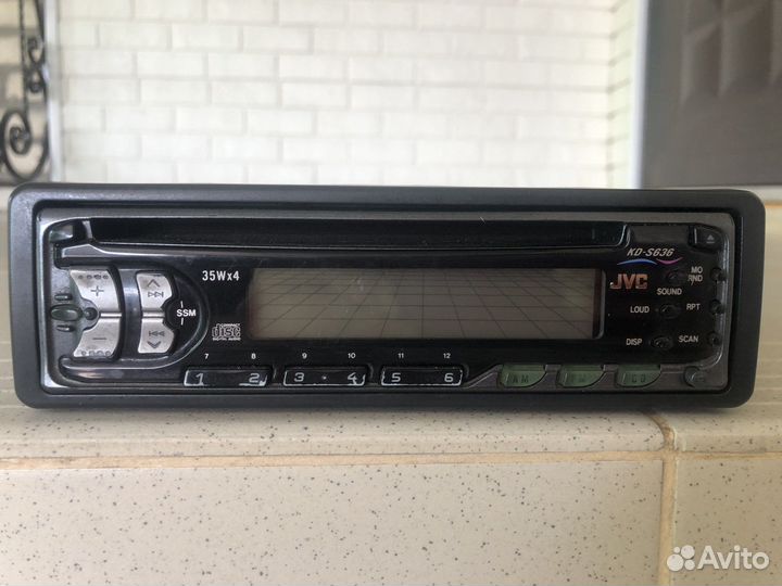Продам автомагнитолу JVC KD-S636