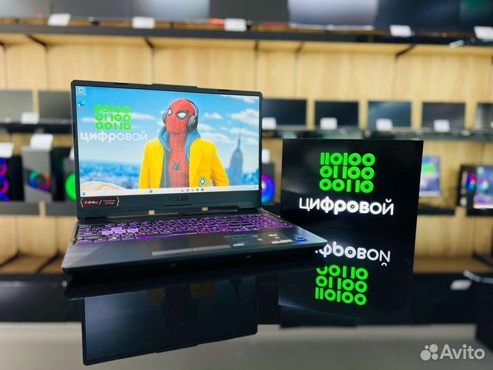 Игровой ноутбук Asus TUF Core i7-11/RTX 3050/DDR4