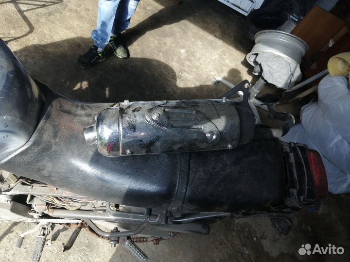 Глушитель на скутер