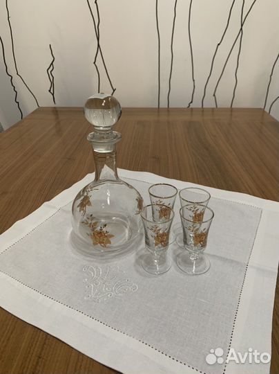 Графин штоф для водки настойки стеклянный