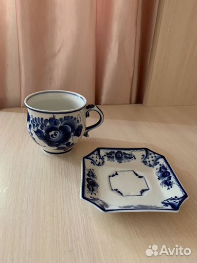 Чайная пара фарфор