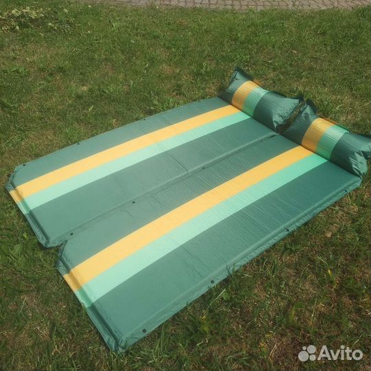 Самонадувающиеся коврики туристические 2шт, 3см