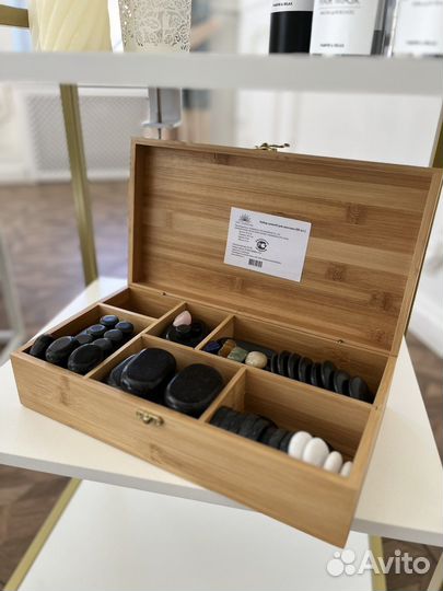 Набор камней для массажа 60шт