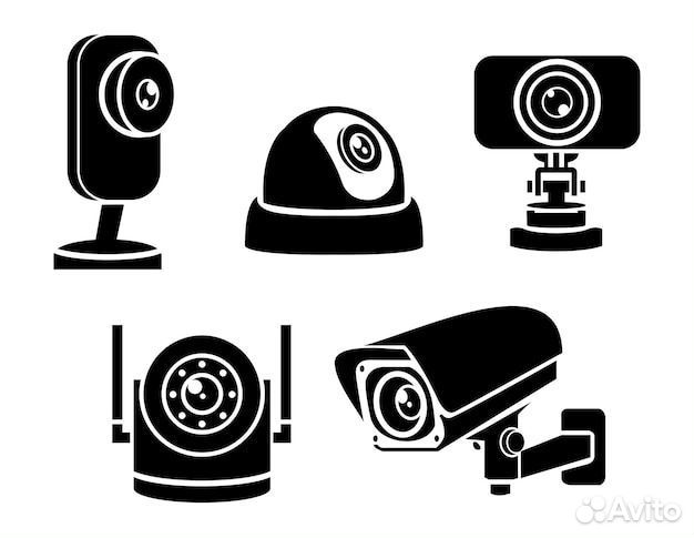 Видеонаблюдение монтаж и сервис, домофон скуд опс