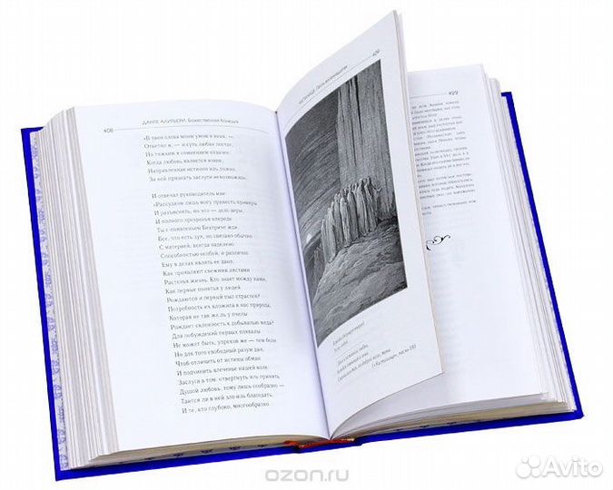 Подарочное издание Д.Алигьери «Божественная комеди