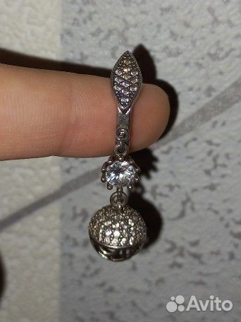 Серебряные сережки