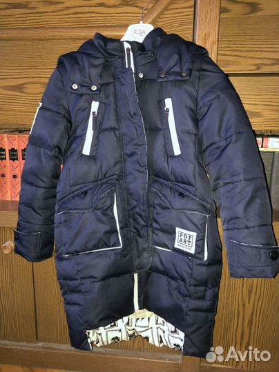 Пальто зимнее детское