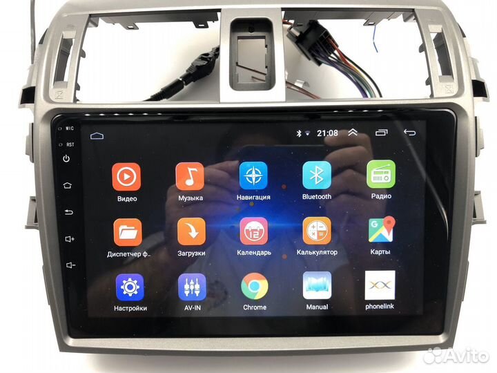 Toyota Corolla магнитола на андроиде