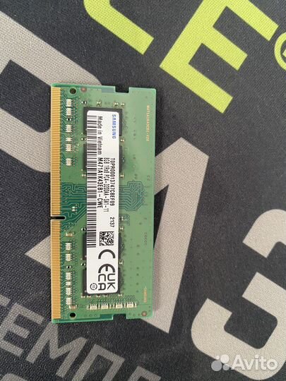 Оперативная память для ноутбука ddr4 8gb Samsung