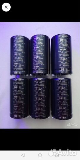 Полярные и неполярные конденсаторы