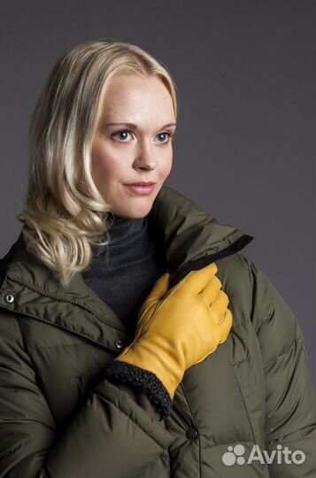 Перчатки тёплые, женские Hofler,размер 6.5