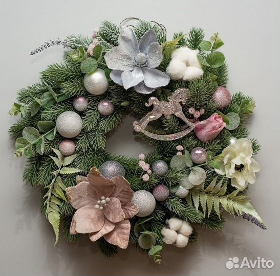 Новогодний рождественский венок