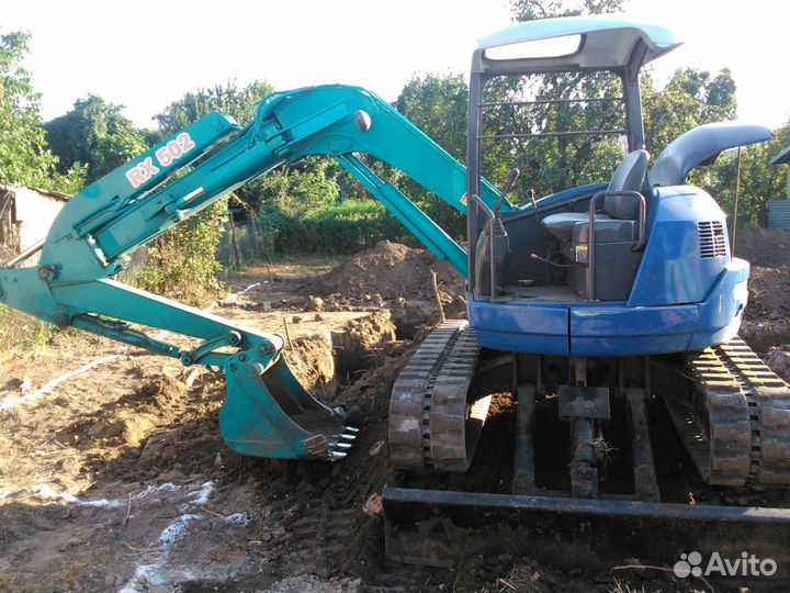 Услуги мини экскаватора