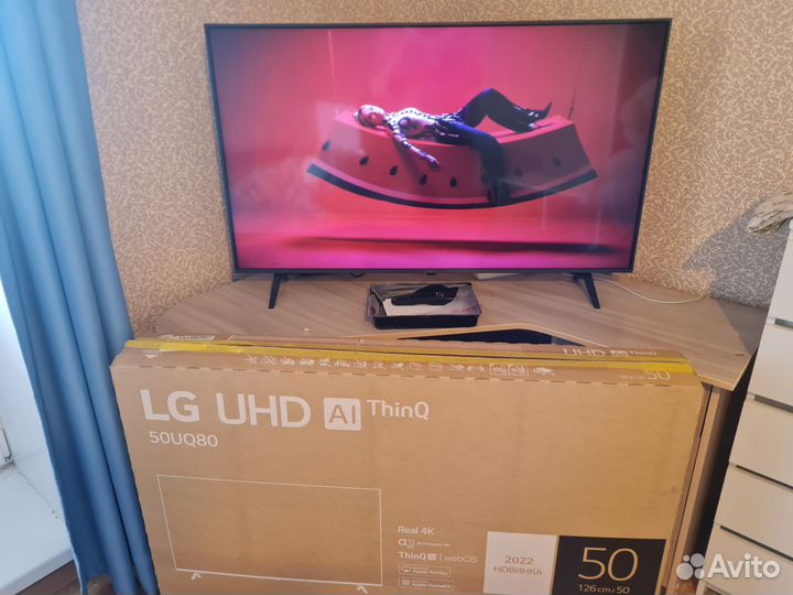 Телевизор lg SMART tv 126см/50д