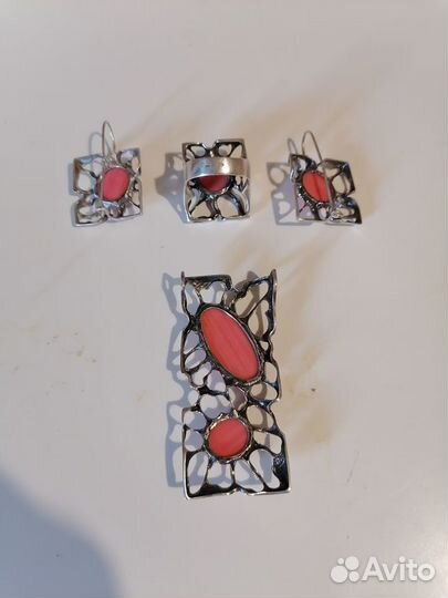 Набор серебро