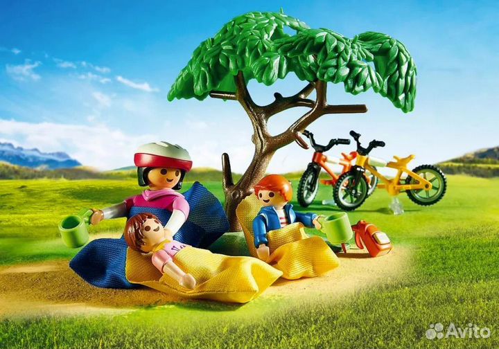 Playmobil 6890 Семейный поход на велосипедах