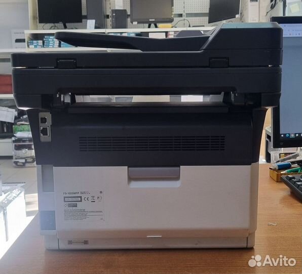 Мфу лазерный Kyocera FS-1025MFP черно-белая печать