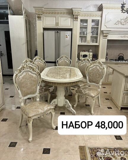 Столы и стулья новые