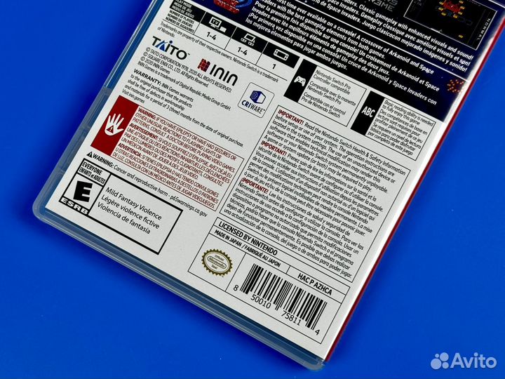 Space Invaders Forever (картридж, Nintendo Switch)