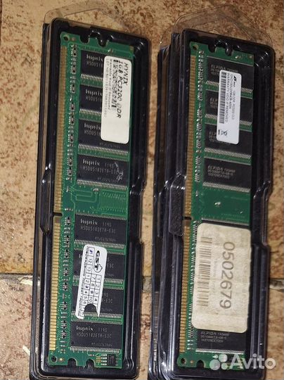Озу DDR 1 и 2