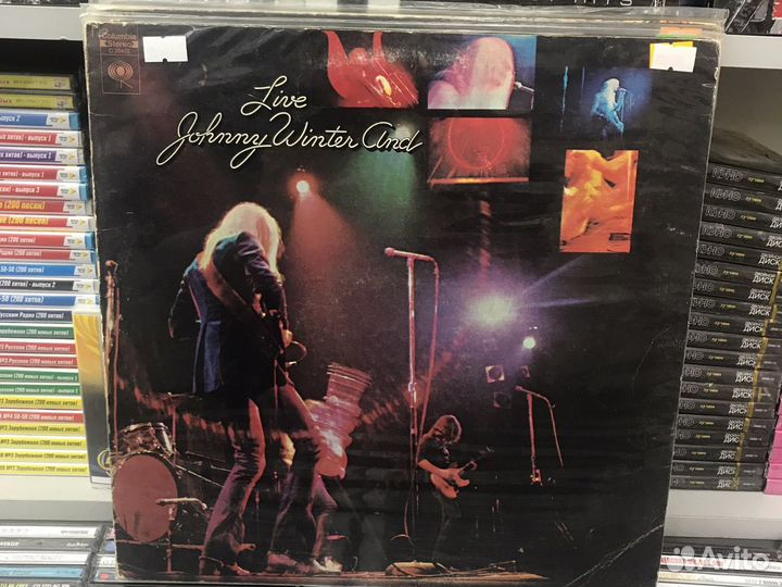 Johnny Winter виниловые пластинки lp