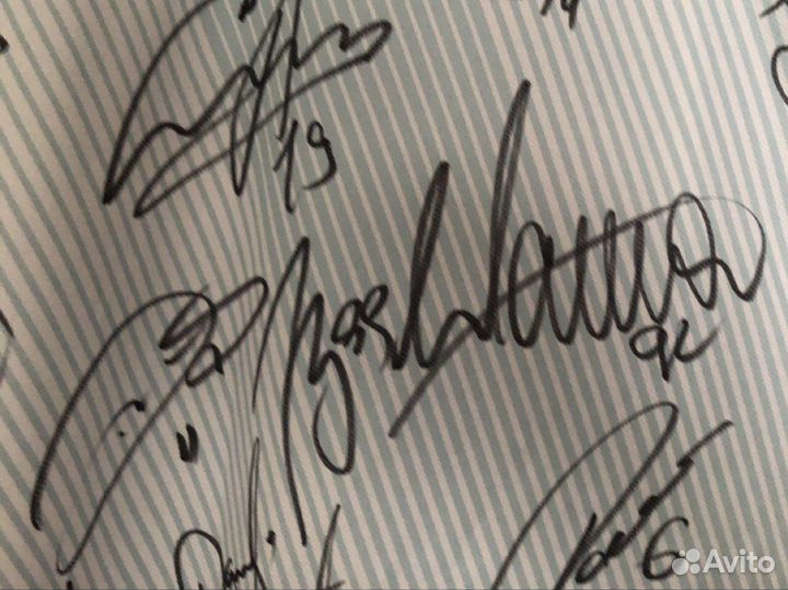 Футболка Зенита с росписями