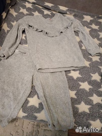 Детские вещи на девочку пакетом 122-128