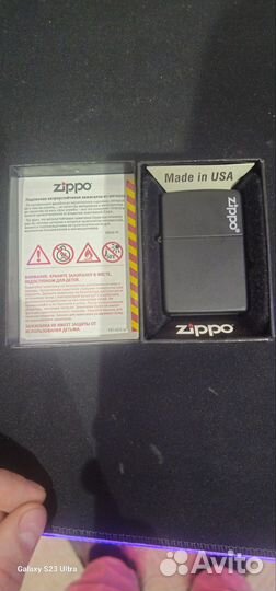Зажигалка zippo