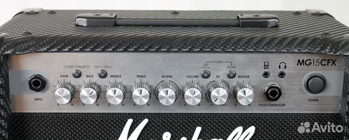 Marshall MG15CFX усилитель гитарный транзисторный