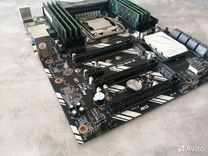 Комплект Xeon E5-2697v3 + X99 Jingsha + 16gb