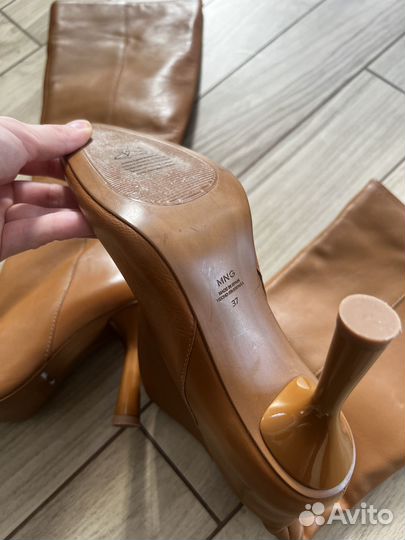 Сапоги трубы mango