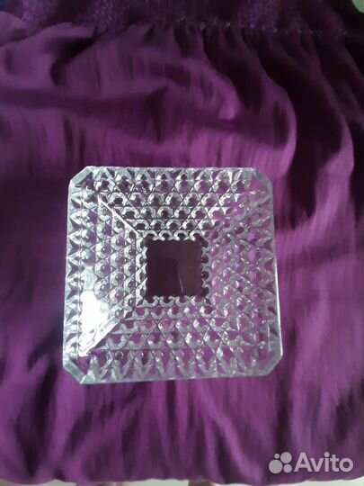 Салатник хрустальный