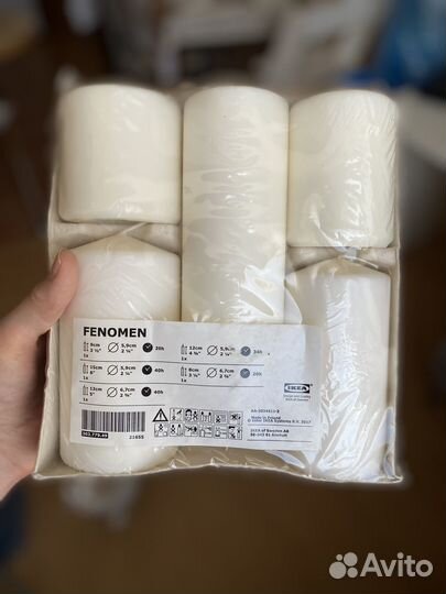 Свечи IKEA икея