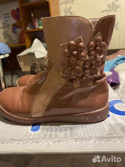 Сапоги для девочки kapika деми 33 размер