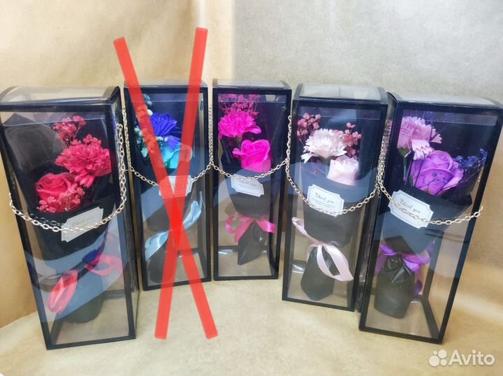 Мыльные розы букеты